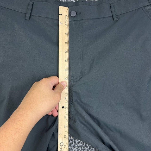 Jack Archer Golf Pants Mens 40x36 Charcoal Gray Tech Chino Performance Slim - Picture 5 of 8